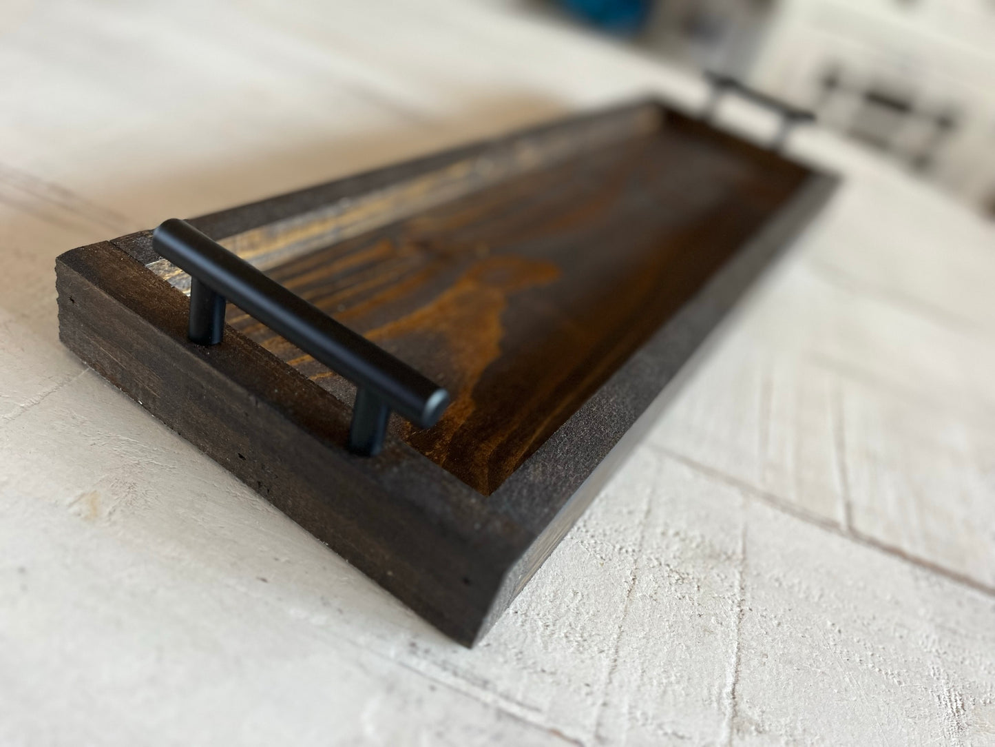 Modern Farmhouse Tray with T-Handles - 3 ft. and 4 ft. Long