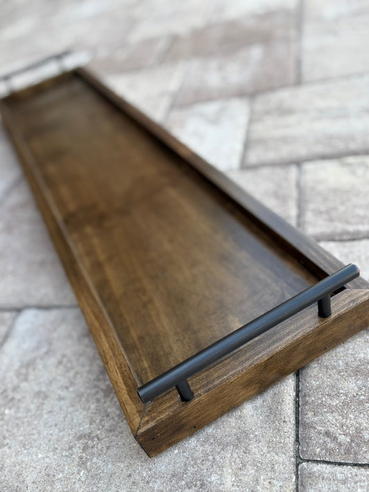 Espresso 2', 3', and 4' - Mid-Century Tray - Kitchen Counter, Dining Room Table, and Bathroom