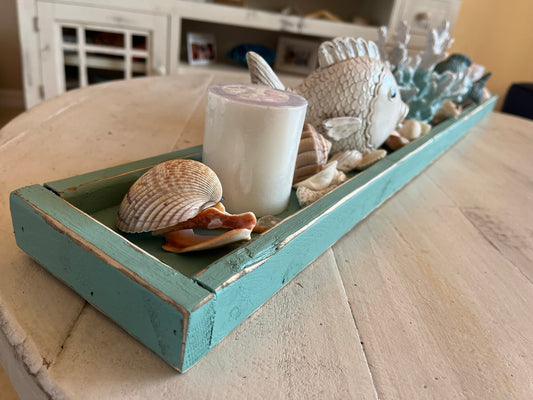 Summer Dragonfly Coastal Tray