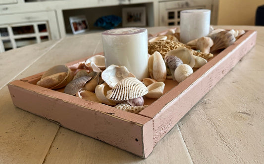 Palm Beach Pink Coastal Tray