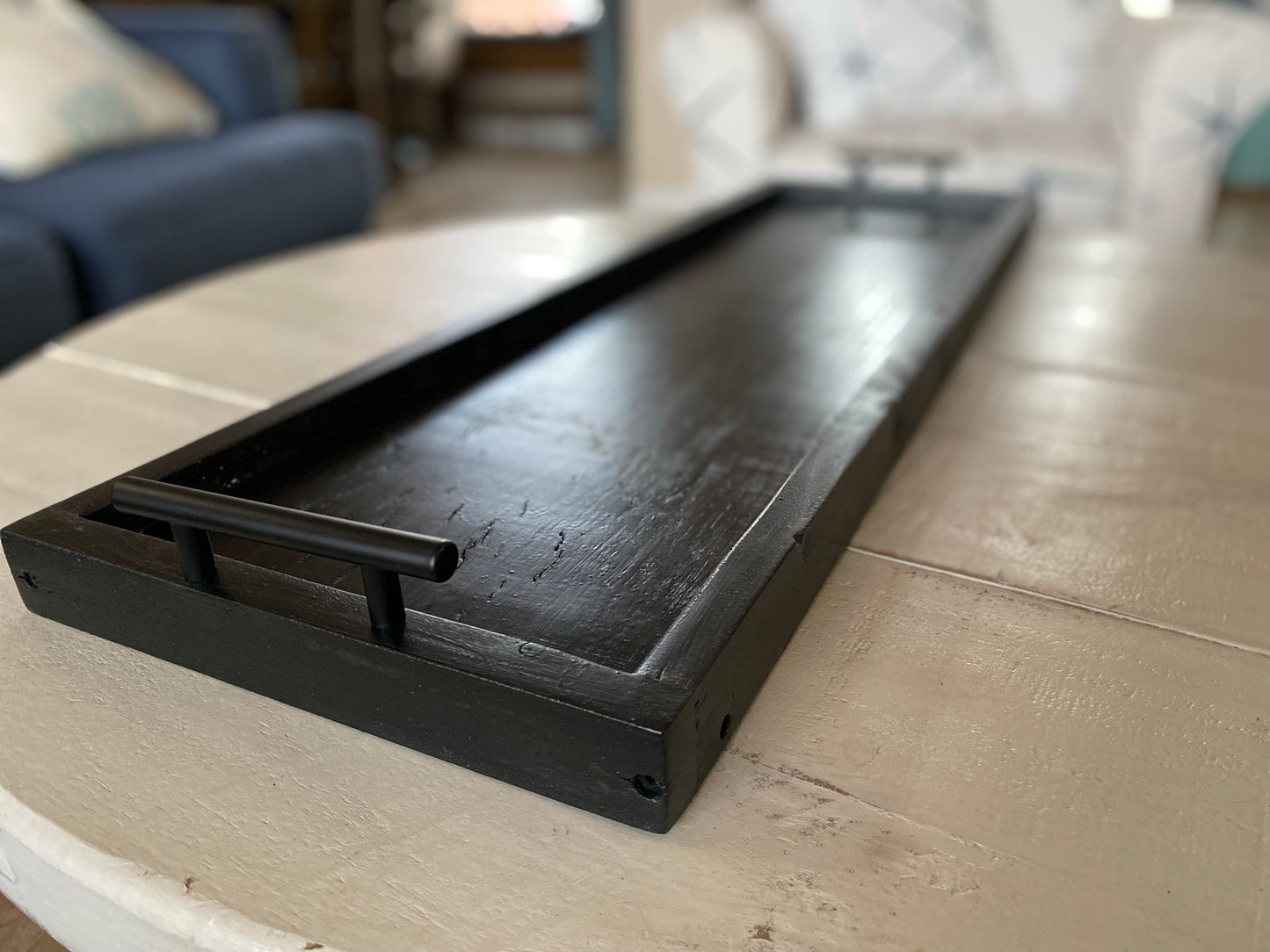 Modern Farmhouse Tray with T-Handles - 3 ft. and 4 ft. Long